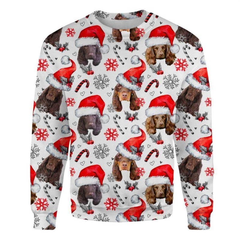 Field Spaniel - Xmas Decor - Premium Sweatshirt