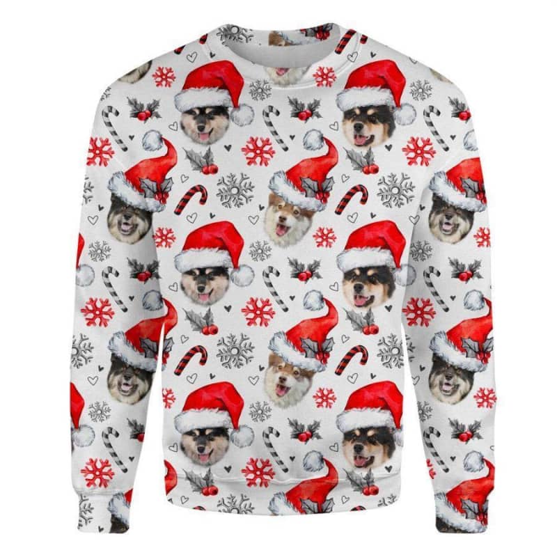 Finnish Lapphund - Xmas Decor - Premium Sweatshirt