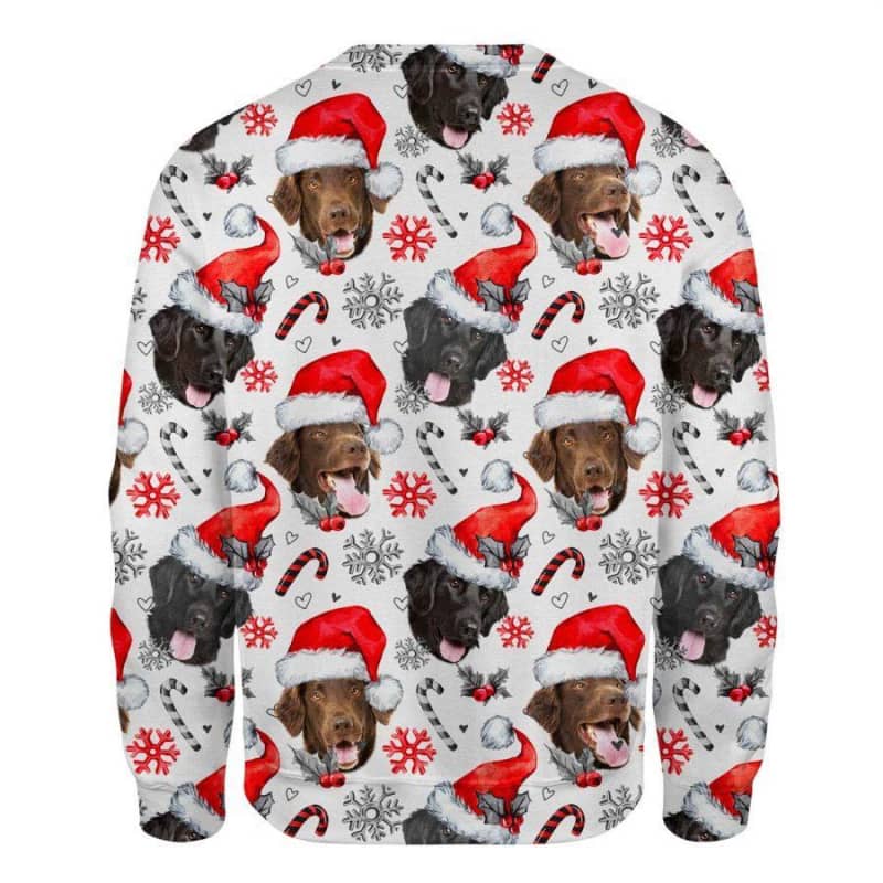 Flat Coated Retriever - Xmas Decor - Premium Sweatshirt