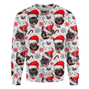 French Bulldog - Xmas Decor - Premium Sweatshirt