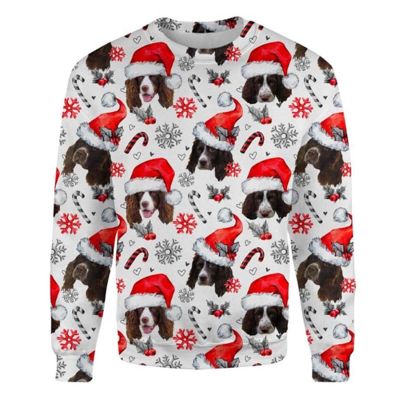 French Spaniel - Xmas Decor - Premium Sweatshirt
