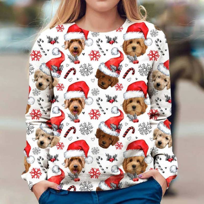 Goldendoodle - Xmas Decor - Premium Sweatshirt