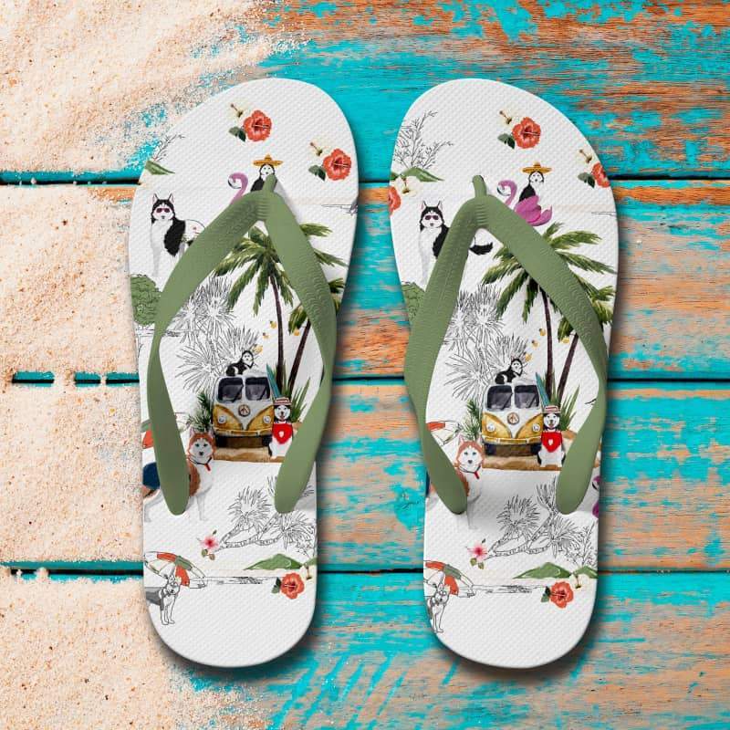 HUSKY Flip Flops