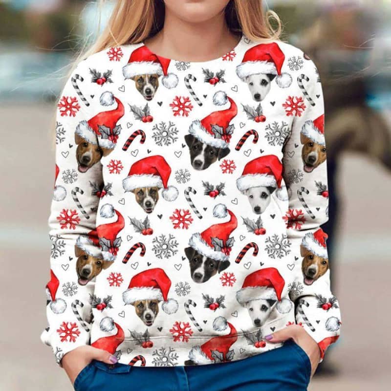 Jack Russell Terrier - Xmas Decor - Premium Sweatshirt