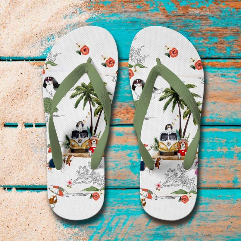 KING CHARLES Flip Flops