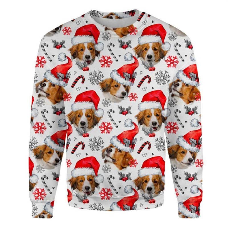 Kooikerhondje - Xmas Decor - Premium Sweatshirt