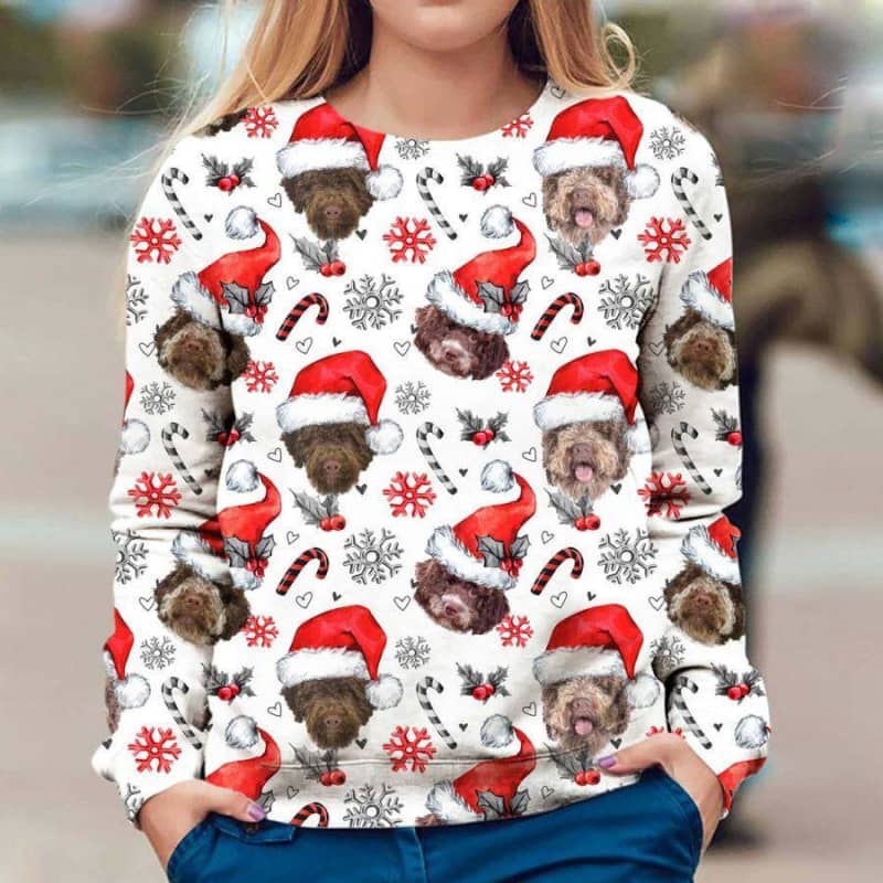 Lagotto Romagnolo - Xmas Decor - Premium Sweatshirt