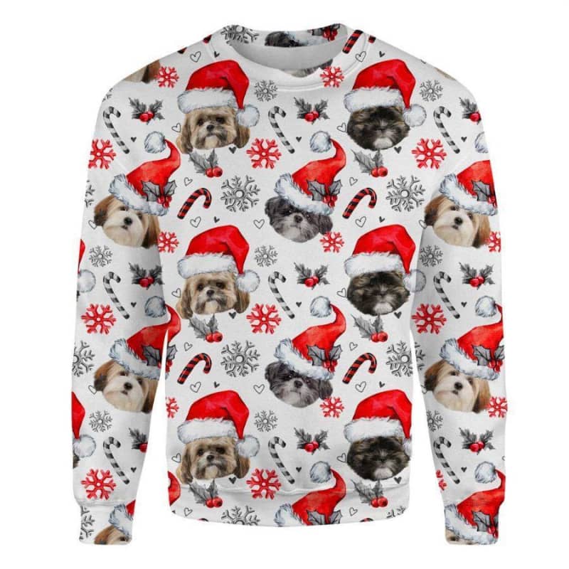 Lhasa Apso - Xmas Decor - Premium Sweatshirt
