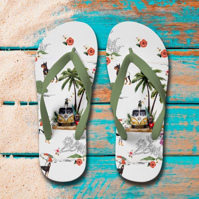 MANCHESTER TERRIER Flip Flops