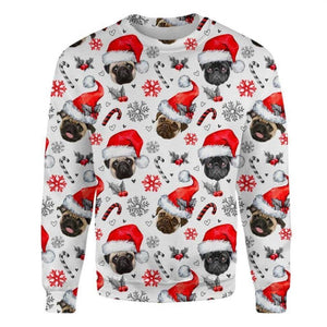 Pug - Xmas Decor - Premium Sweatshirt