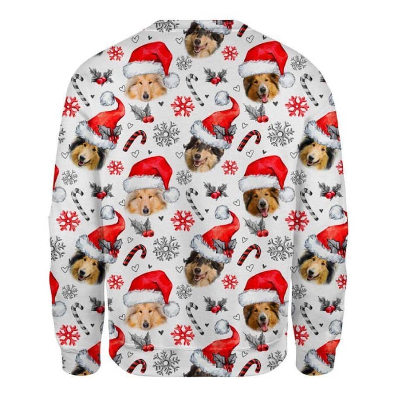 Rough Collie - Xmas Decor - Premium Sweatshirt