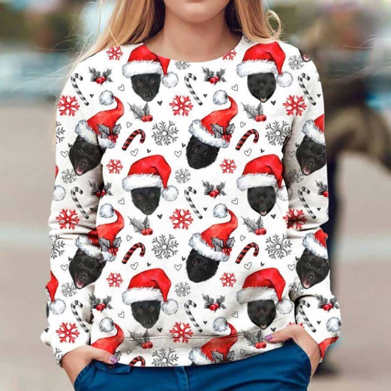 Schipperke - Xmas Decor - Premium Sweatshirt