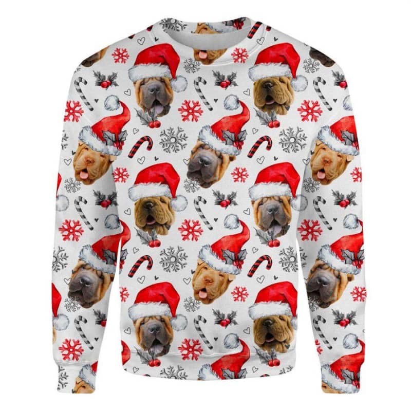 Shar Pei - Xmas Decor - Premium Sweatshirt