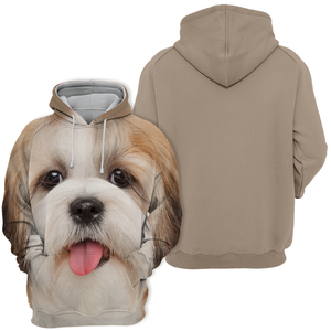 Unisex 3D Graphic Hoodies Animals Dogs Shih Tzu Dog Puppy