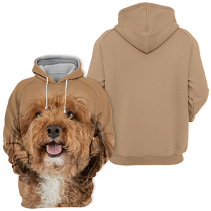 Unisex 3D Graphic Hoodies Animals Dogs Mixed Breed Bichon Poodle Bichpoo