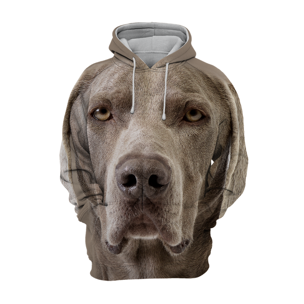 Unisex 3D Graphic Hoodies Animals Dogs Weimaraner Adorable