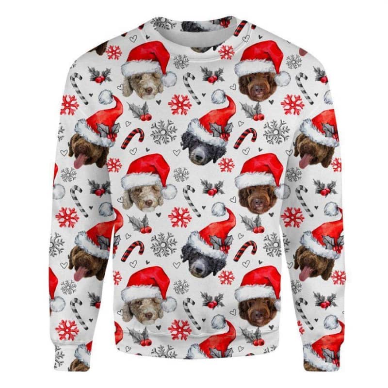 Spanish Water Dog - Xmas Decor - Premium Sweatshirt