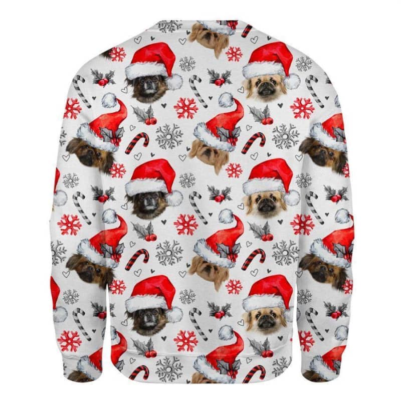 Tibetan Spaniel - Xmas Decor - Premium Sweatshirt