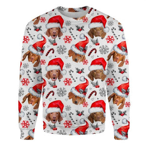 Vizsla - Xmas Decor - Premium Sweatshirt