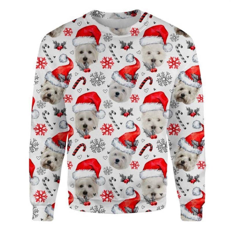 West Highland White Terrier - Xmas Decor - Premium Sweatshirt